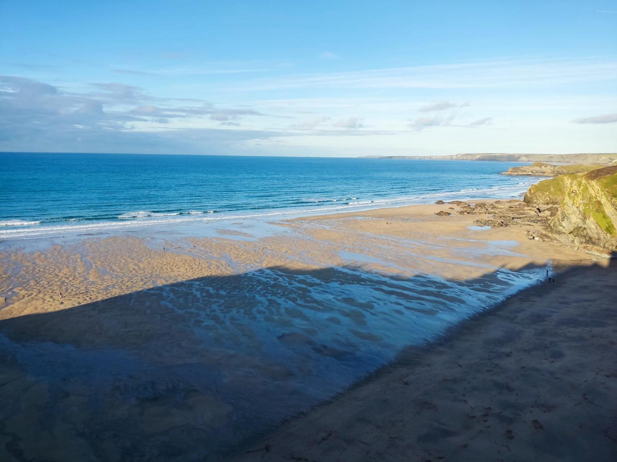 Newquay Rocklands Beach View Exterior photo